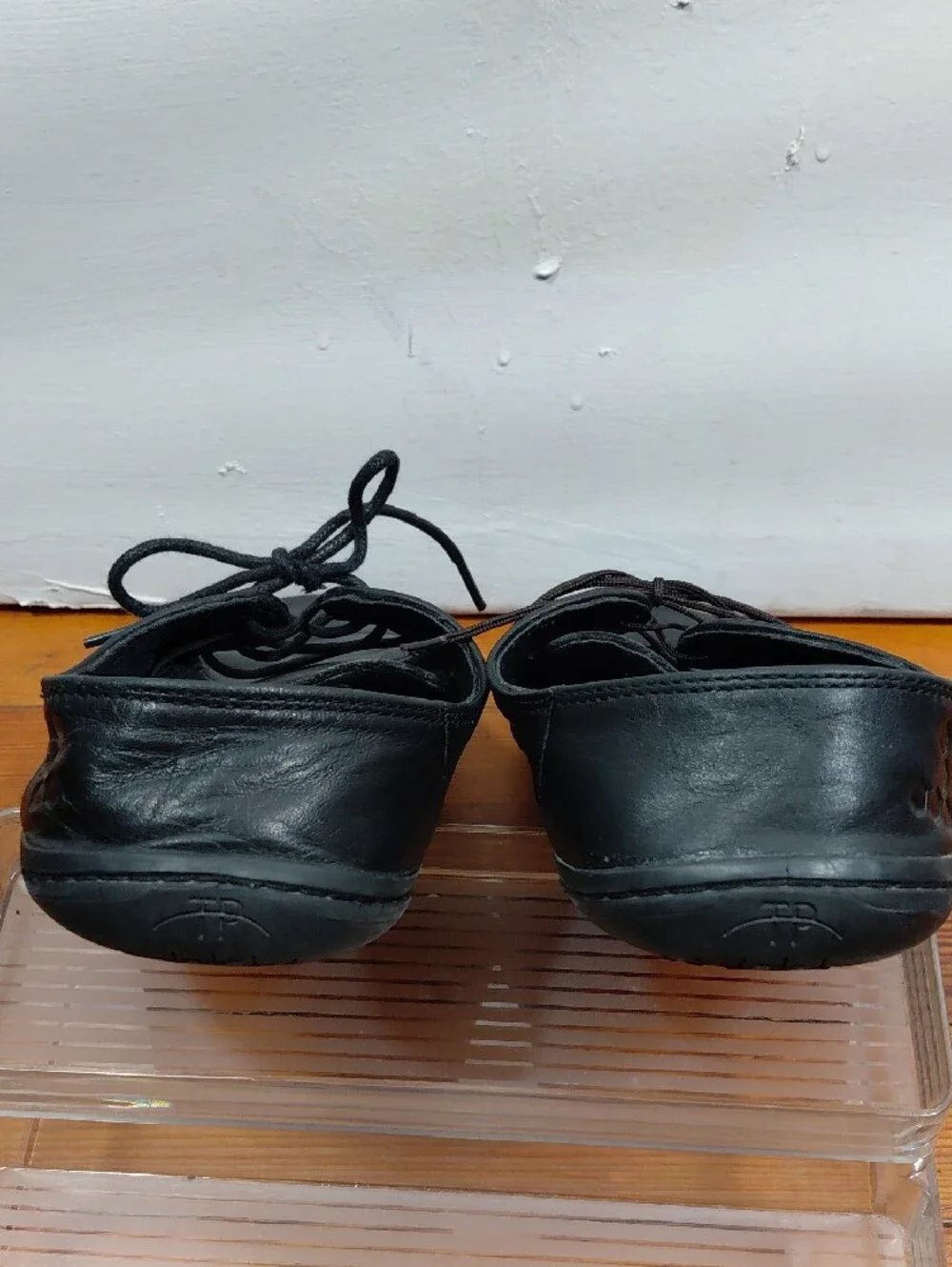 VivoBarefoot Men's Black Minimalist Wide Toe-Box Lace-Up Oxfords Size 10